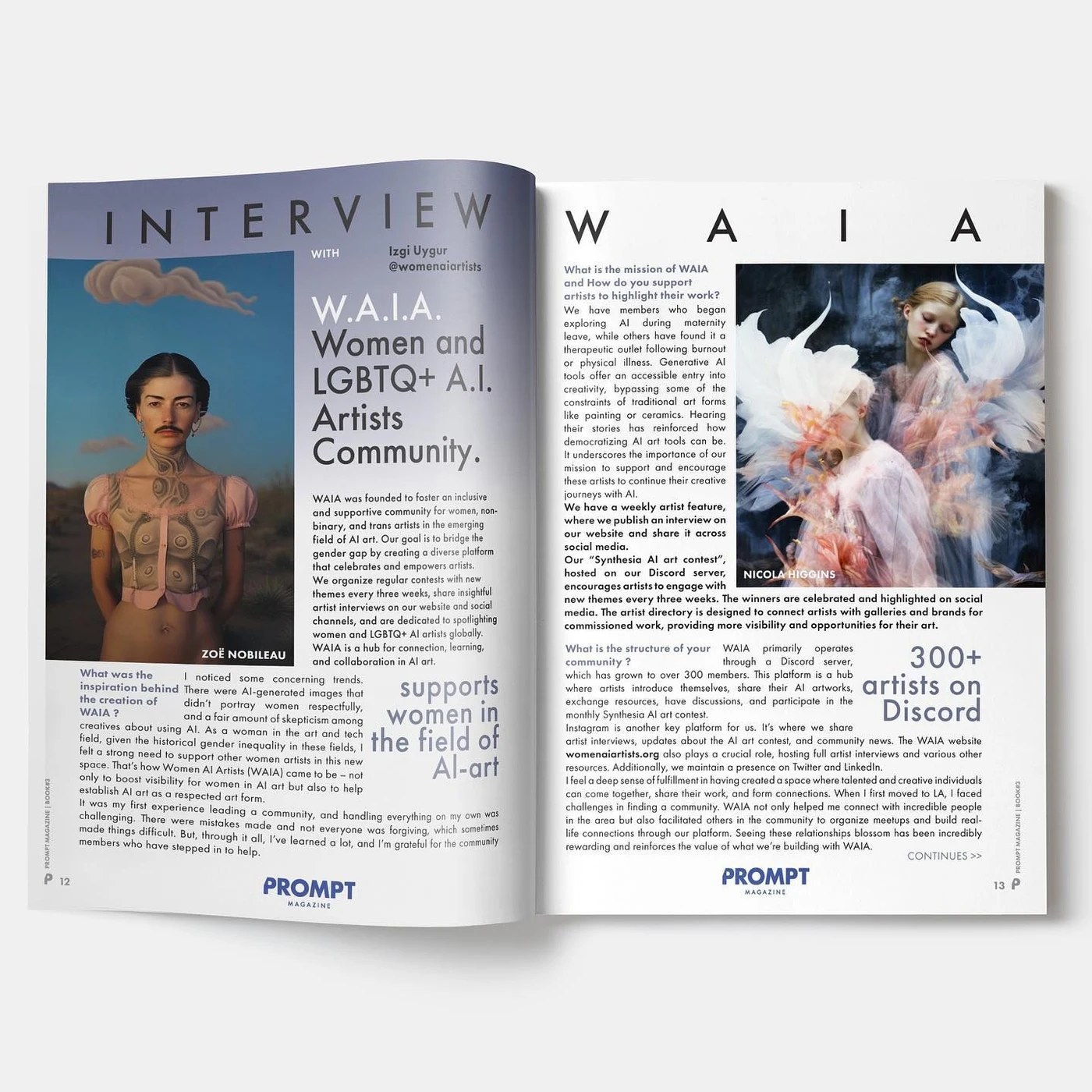 Prompt Magazine Interview
